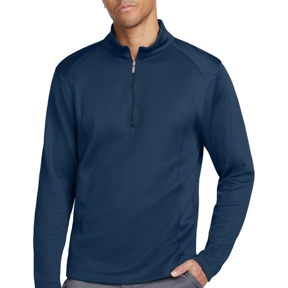 NEW WITH TAGS- Nike Blue Lightweight Quarter-Zip Jacket